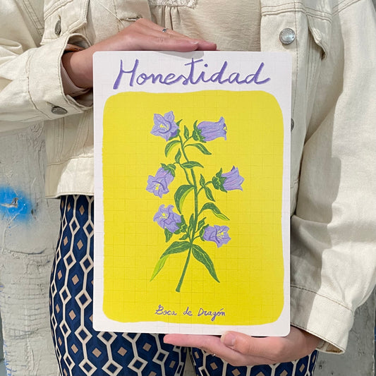 Lámina Honestidad - Boca de dragón