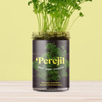 Huerto de cocina de perejil