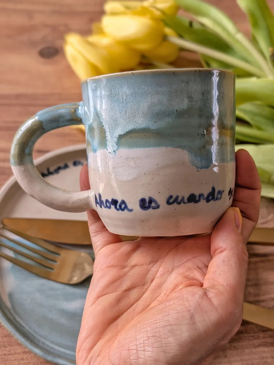 Taza Mar Ahora es cuando se está bien aquí