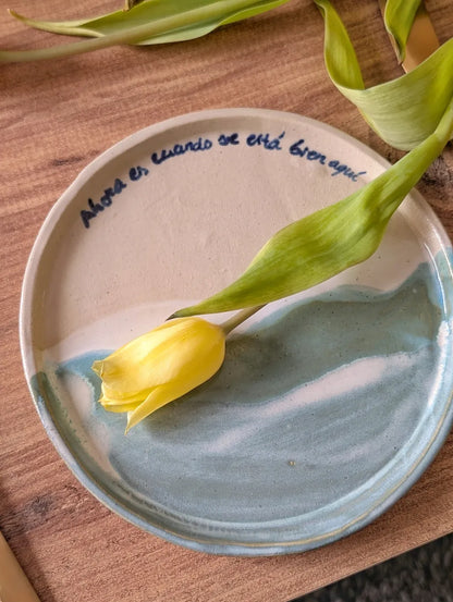 Plato Mar Ahora es cuando se está bien aquí