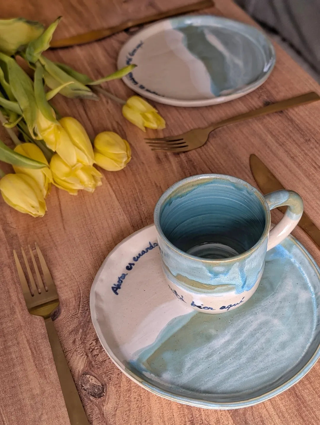 Taza Mar Ahora es cuando se está bien aquí