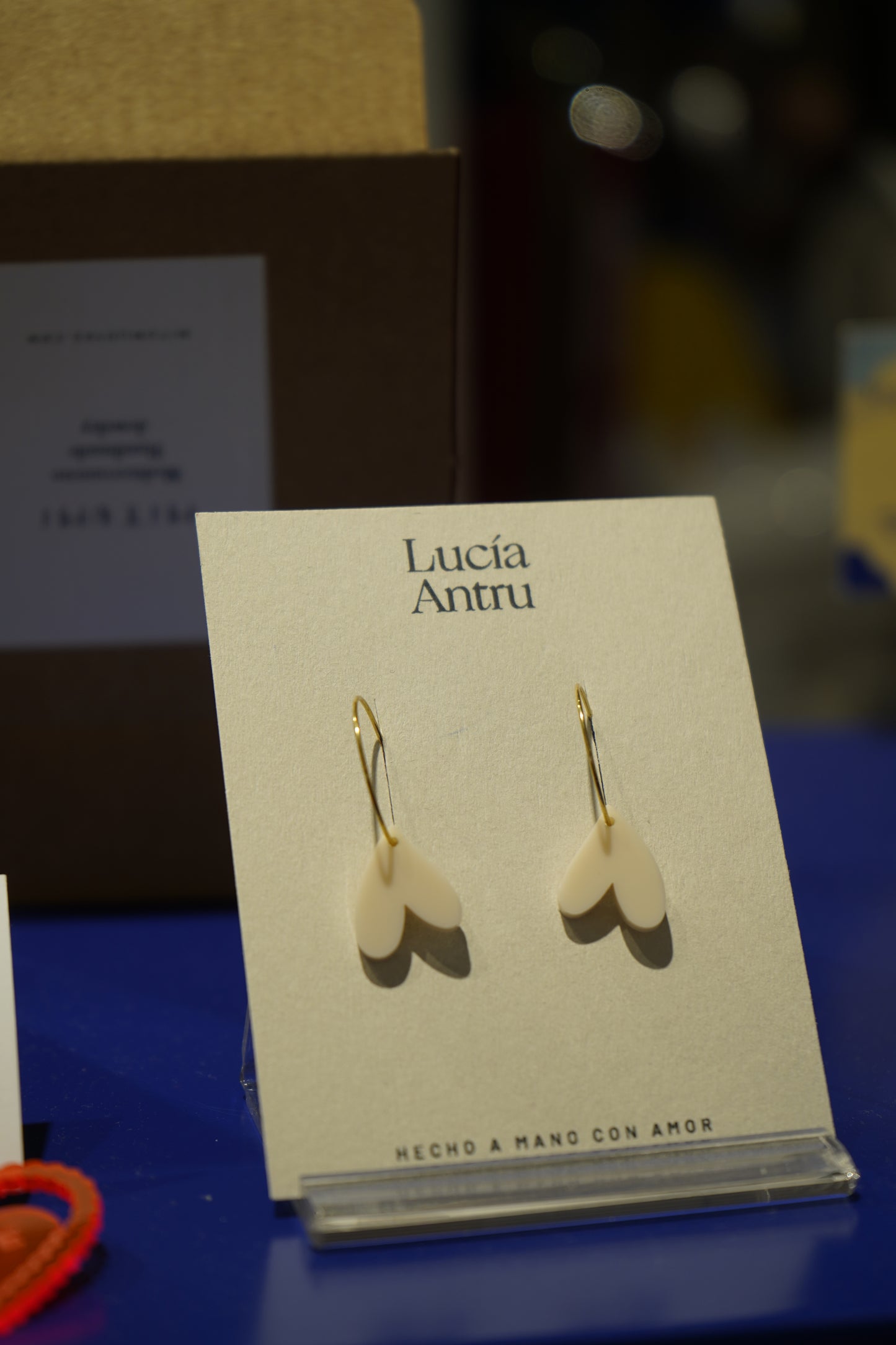 Pendientes Corazón del revés - varios colores