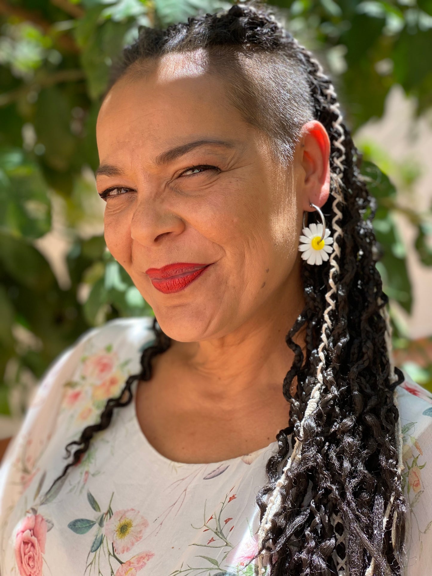 Pendientes Margarita metracrilato