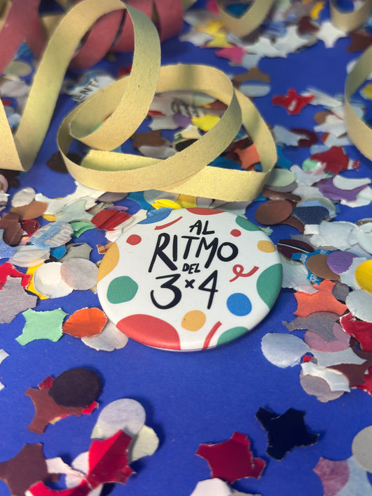 Badge To the rhythm of the 3x4 at Carnival