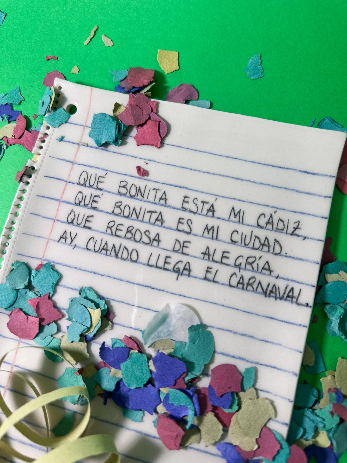 Plato cerámica Qué bonita está mi Cádiz