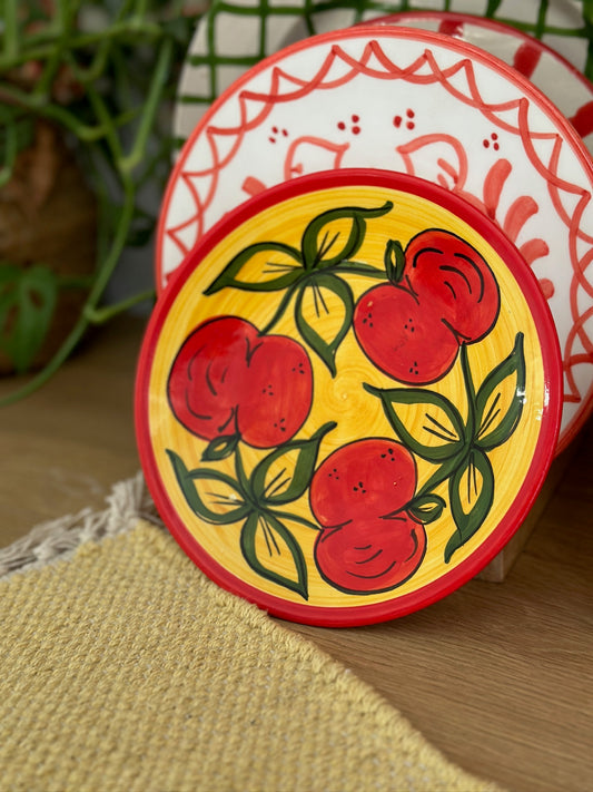 Plato pequeño cerámica - Tomates