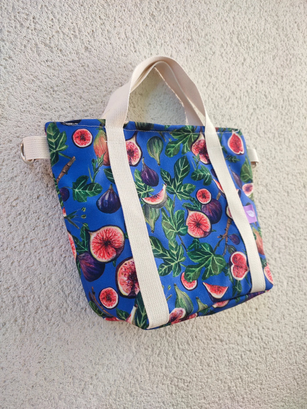 Bolso azul higos