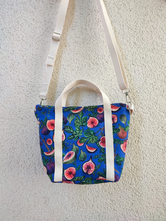 Bolso azul higos