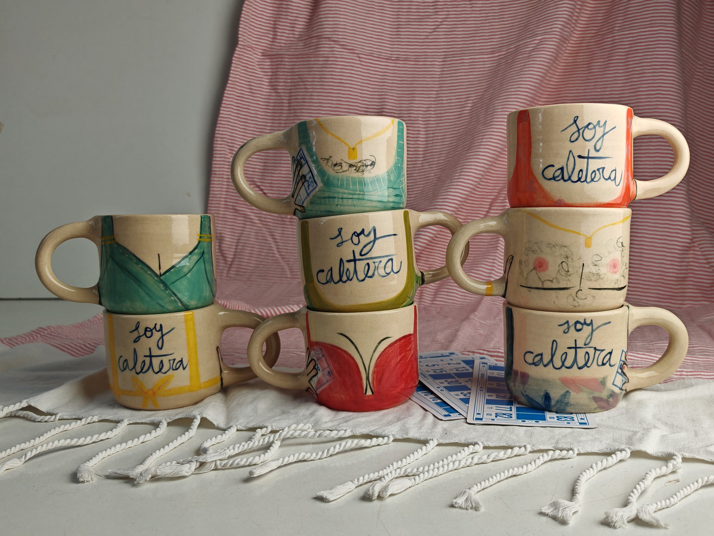 Tazas SOY CALETERA Y SOY CALETERO