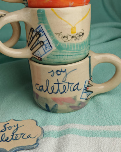 Tazas SOY CALETERA Y SOY CALETERO