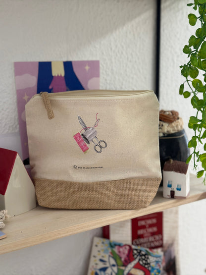 Neceser yute Abuela - Cosiendo y descosiendo va mi niña aprendiendo