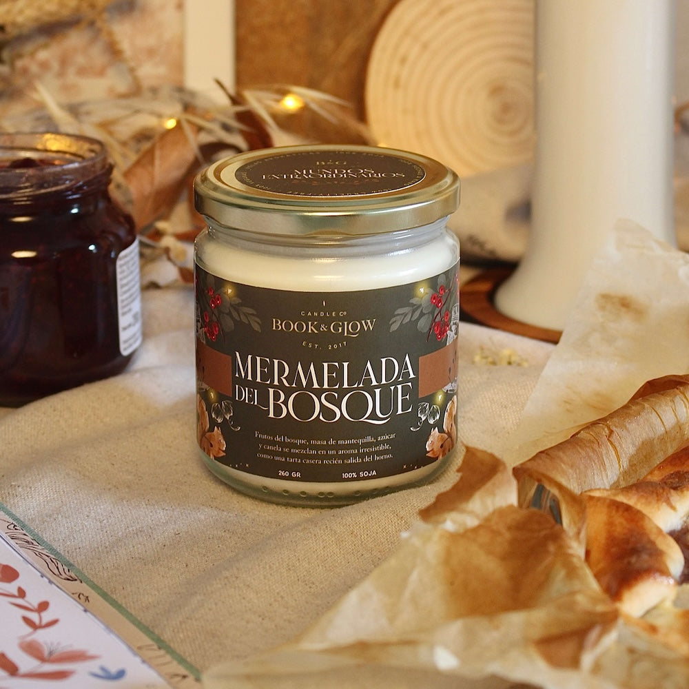 Vela artesana Mermelada del bosque