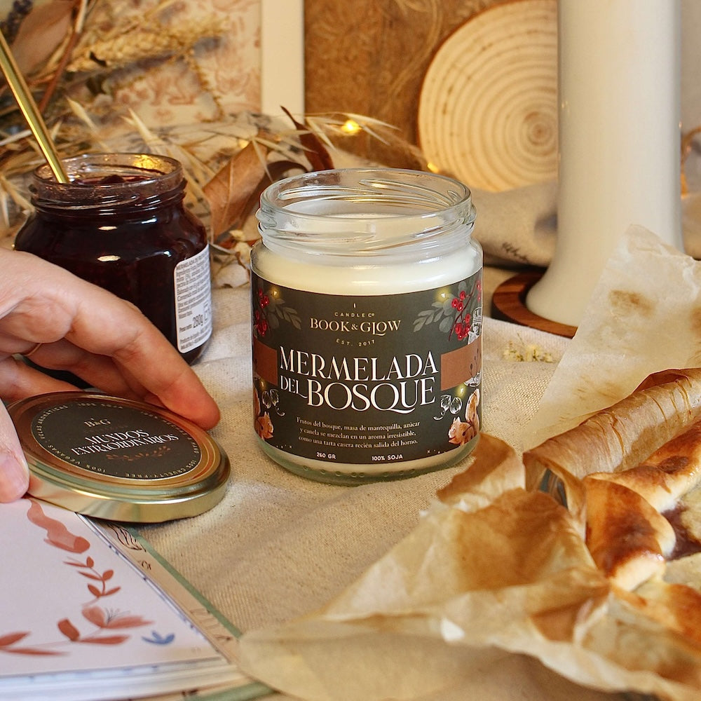 Vela artesana Mermelada del bosque