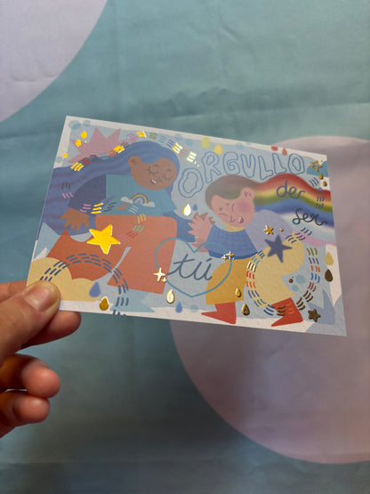 Postal Orgullo de ser tú