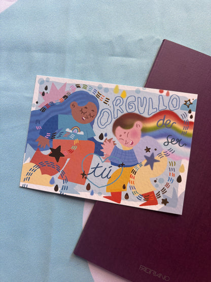 Postal Orgullo de ser tú