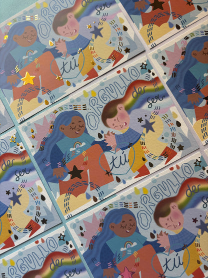Postal Orgullo de ser tú