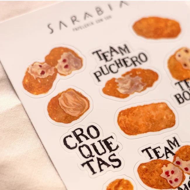 Pegatinas Croquetas