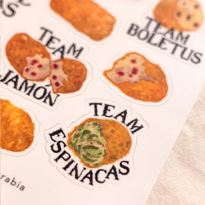 Pegatinas Croquetas