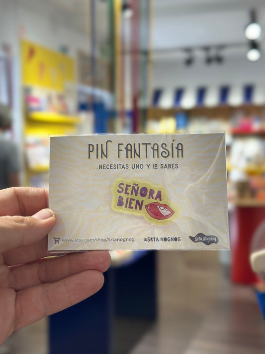 Pin Señora Bien