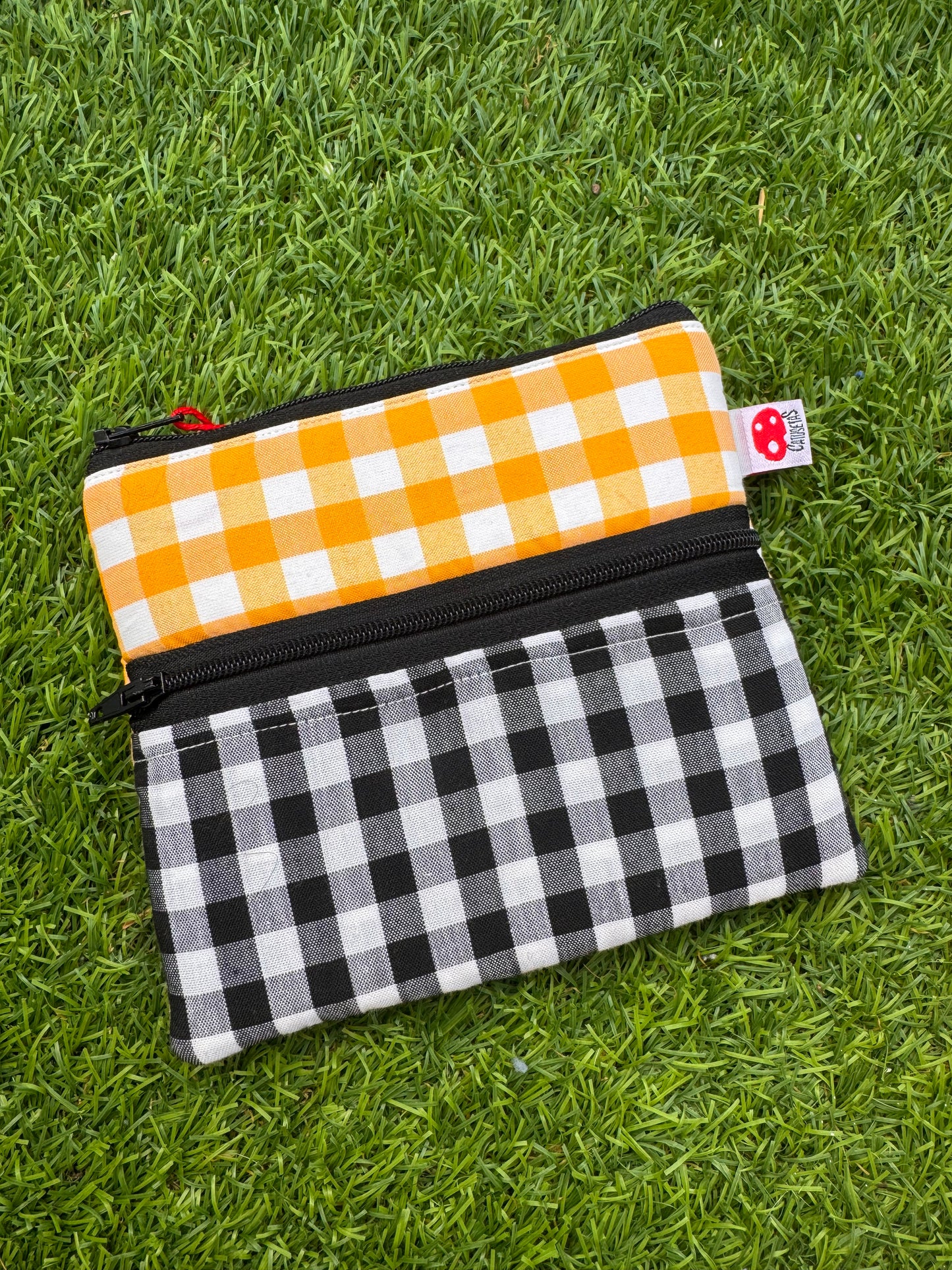 Vichy naranja - Doble monedero