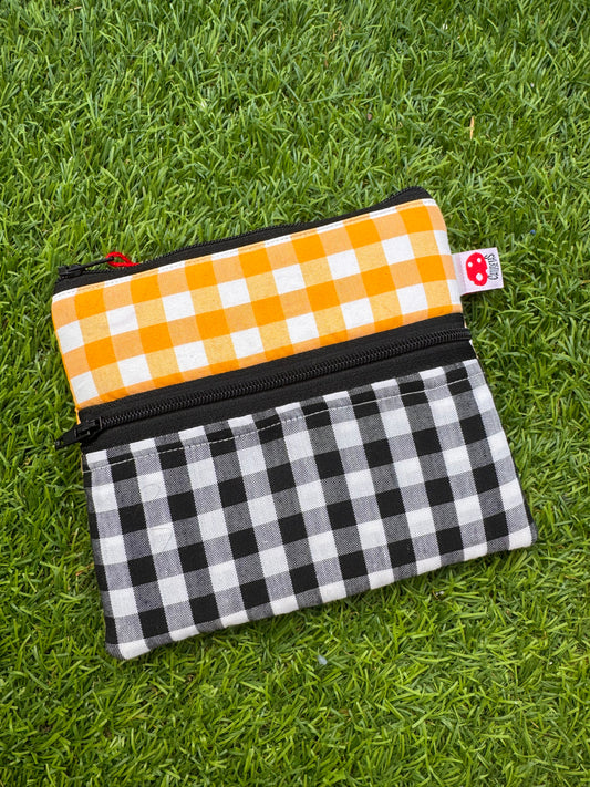 Vichy naranja - Doble monedero