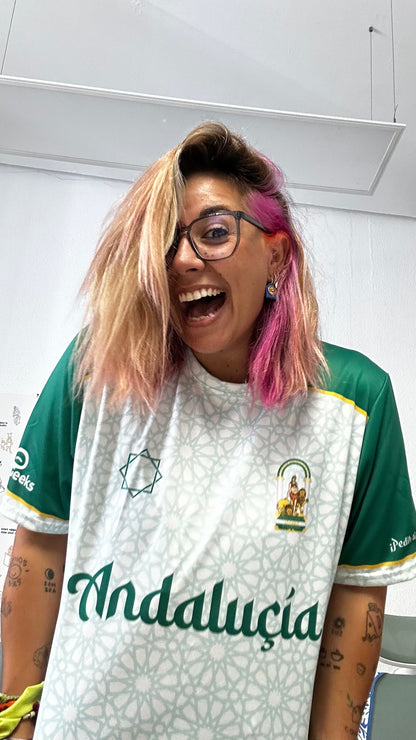 Camiseta Blanca - Selección Andaluza x AndaluGeeks