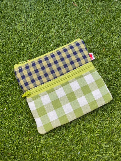 Vichy verde - Doble monedero