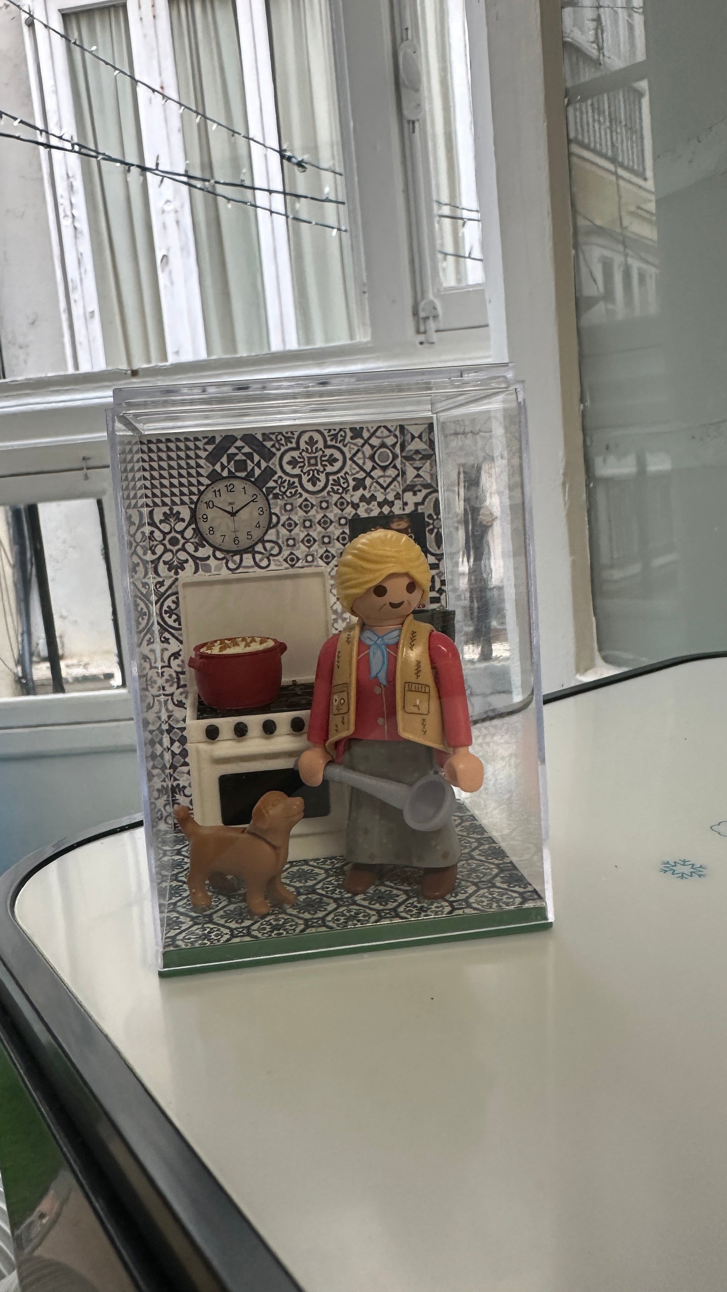 Señoras haciendo puchero