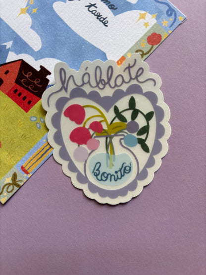 Pegatinas "De mí para ti" de Sara