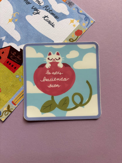 Pegatinas "De mí para ti" de Sara