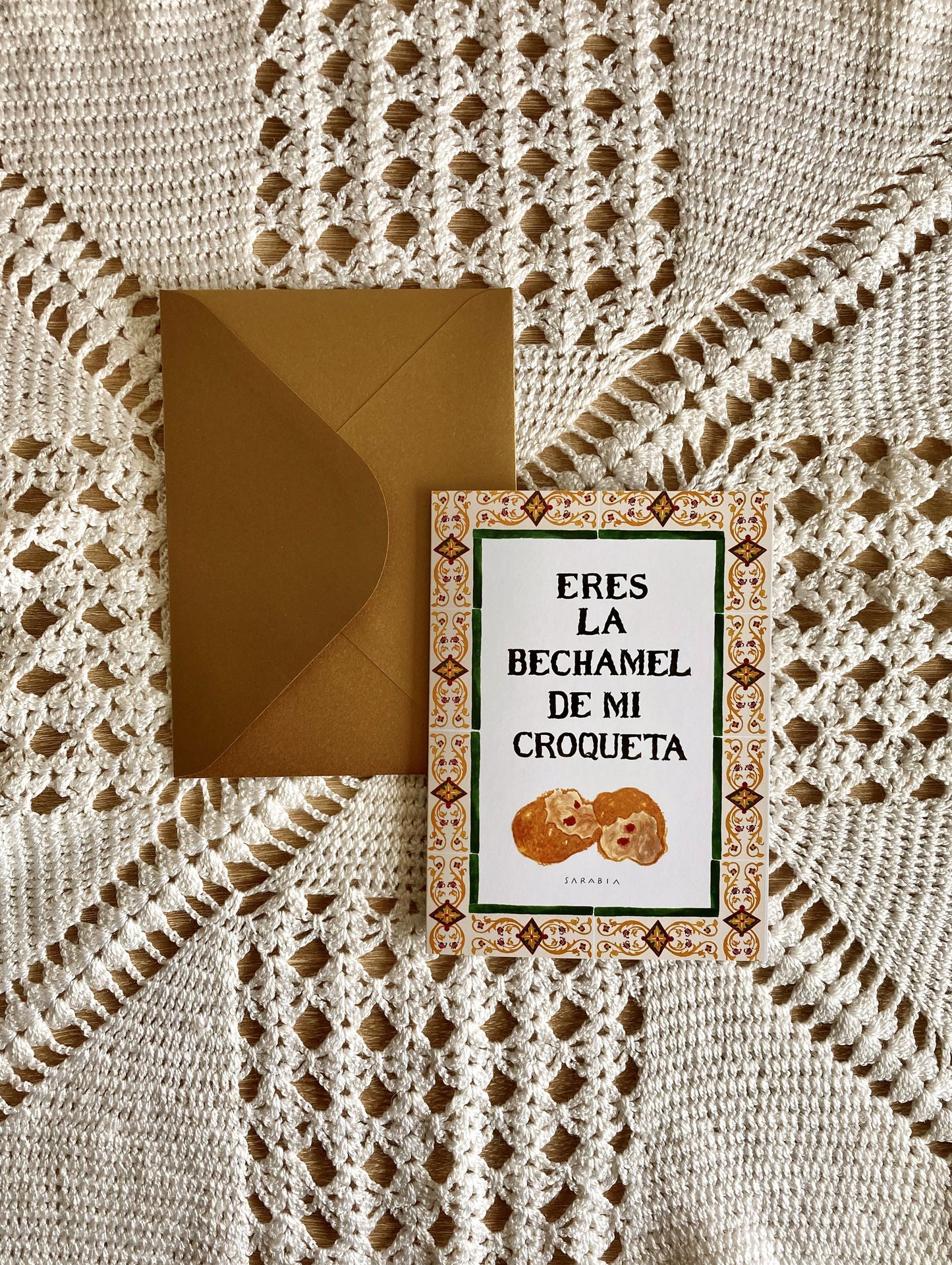 Art Print You are the béchamel of my croquette