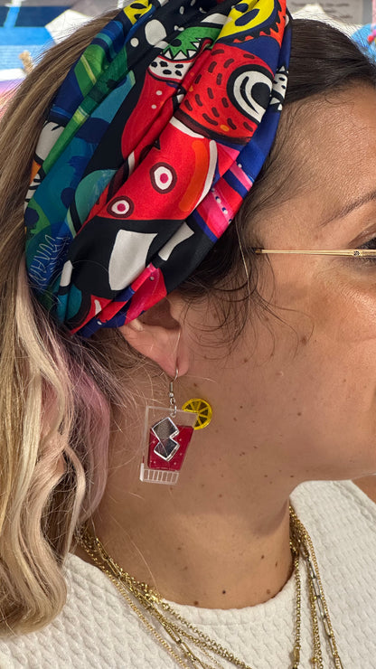 Pendientes Tinto de verano