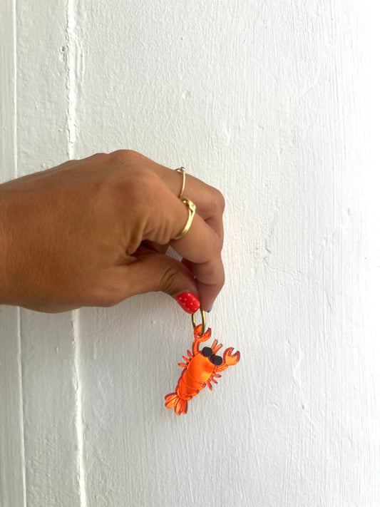 Pendientes langosta