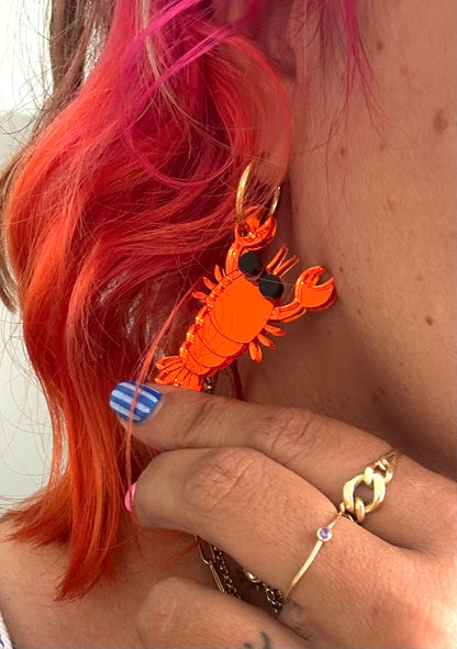 Pendientes langosta
