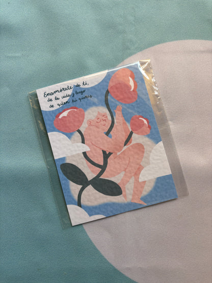 Postal Enamórate de ti