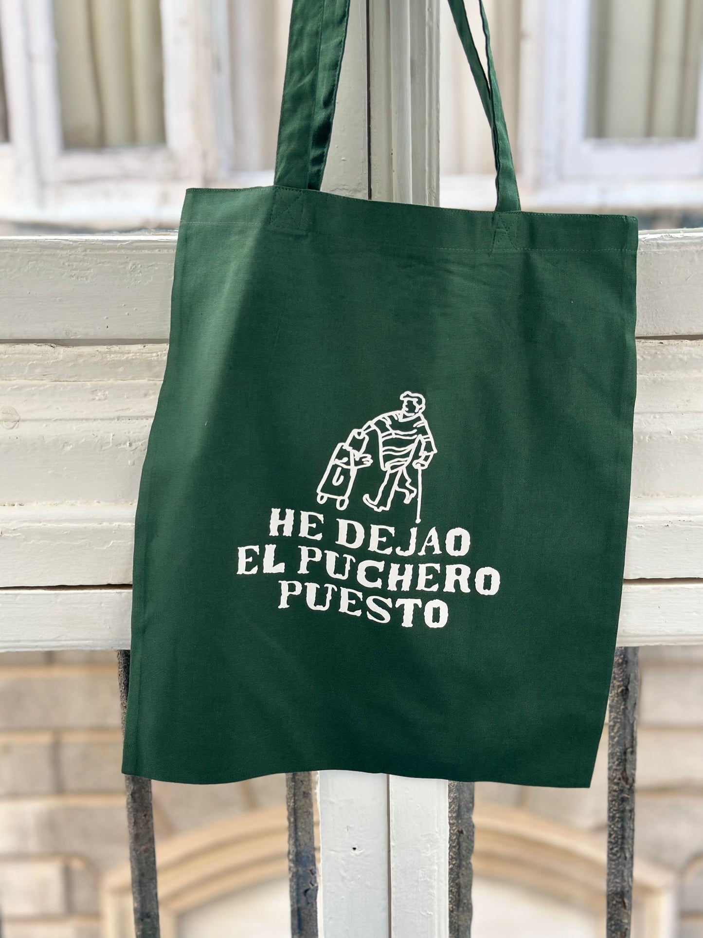 Totebag He dejao el puchero puesto.