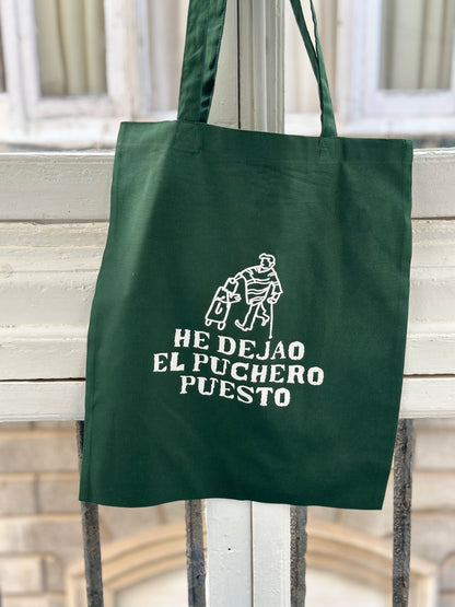 Totebag He dejao el puchero puesto.