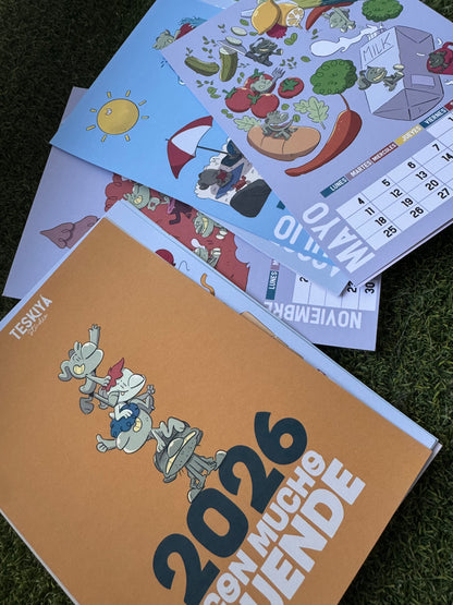 Calendario con mucho Duende 2026