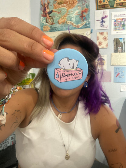 Libreta + Chapa Lloradita y a seguir