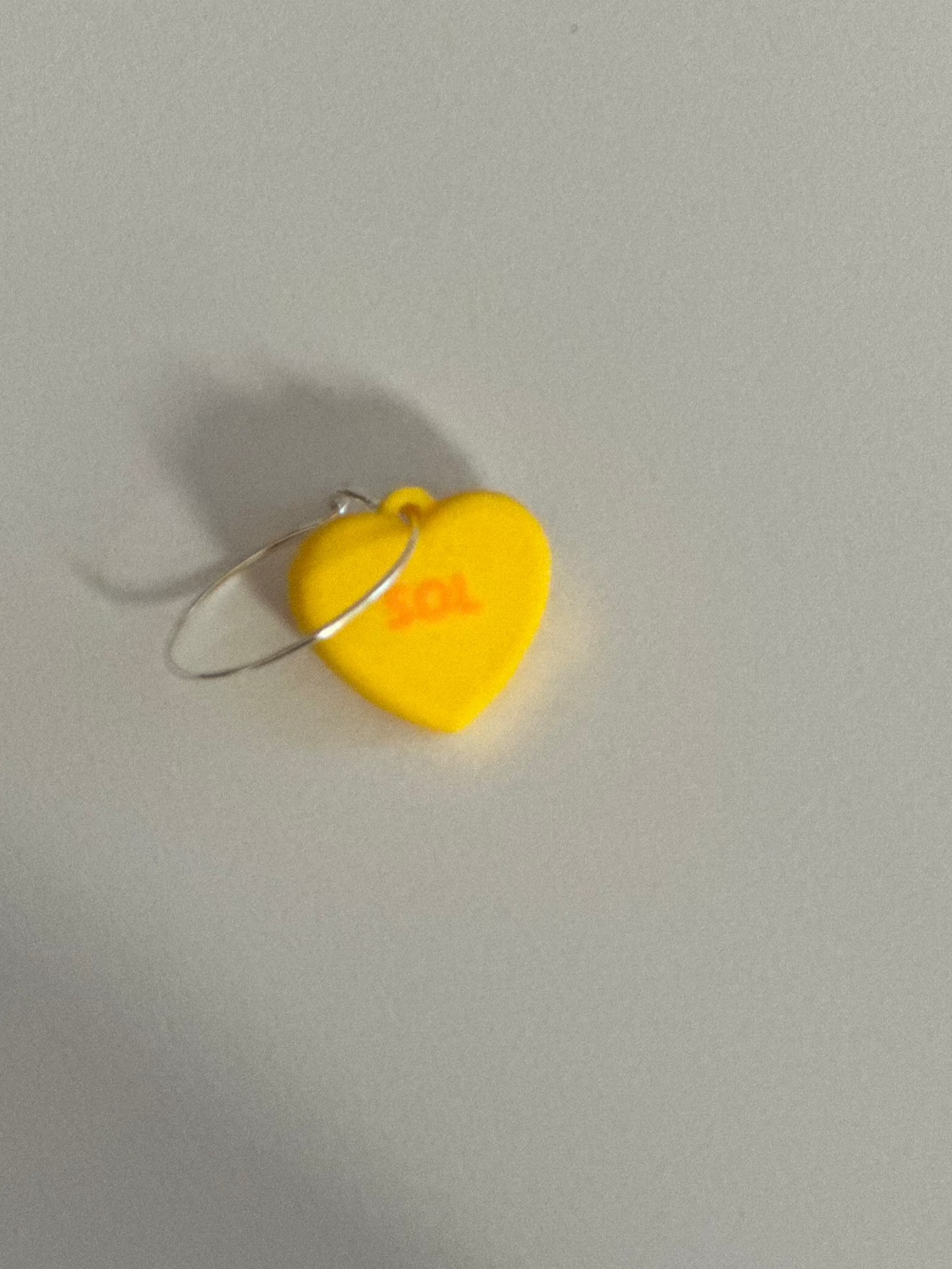 Pendiente Sol Corazón