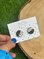 Pendientes mini lunares