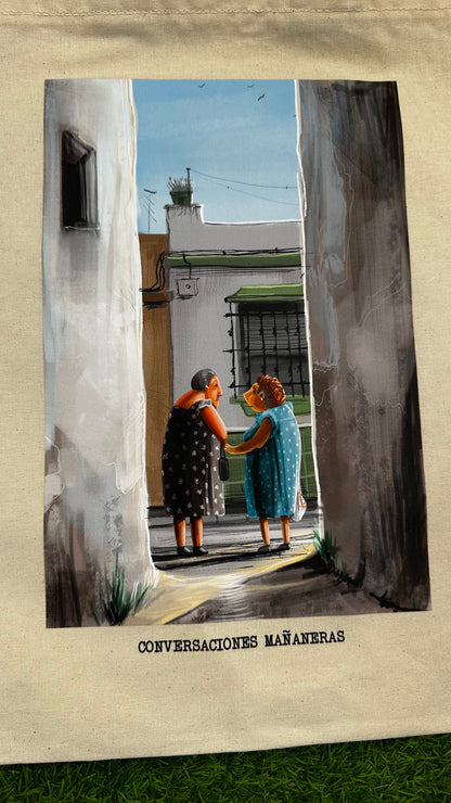 Totebag Abuela - Conversaciones mañaneras