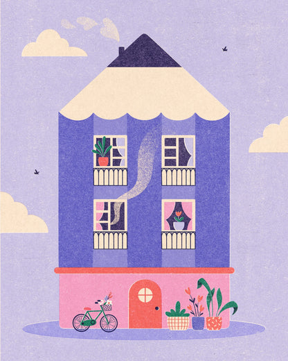 Lámina Mi casa es un lápiz