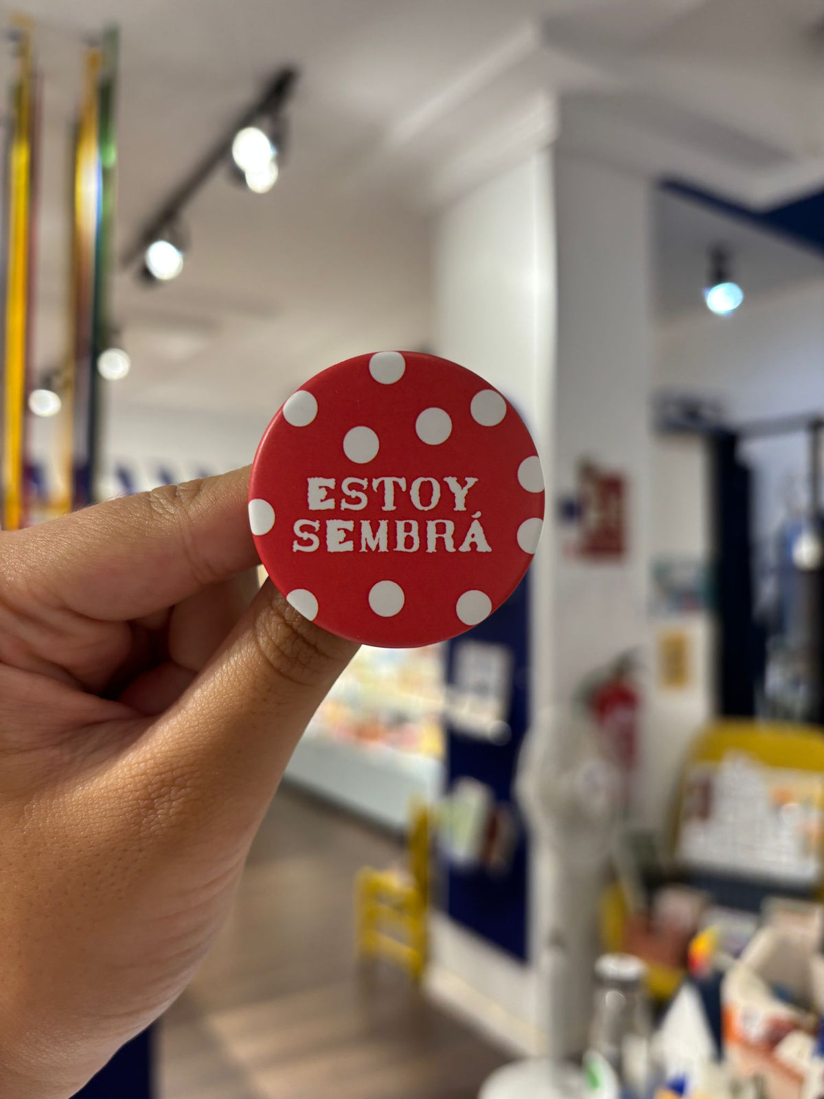 Chapa de Estoy sembrá