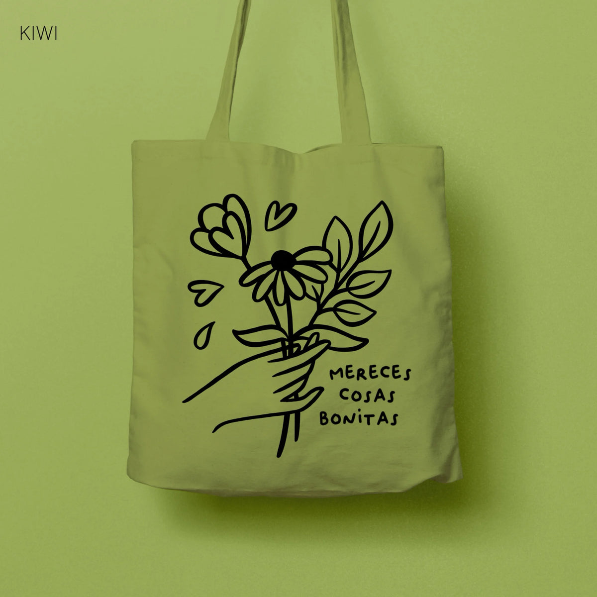 Totebag Mereces cosas bonitas 140g - Varios colores