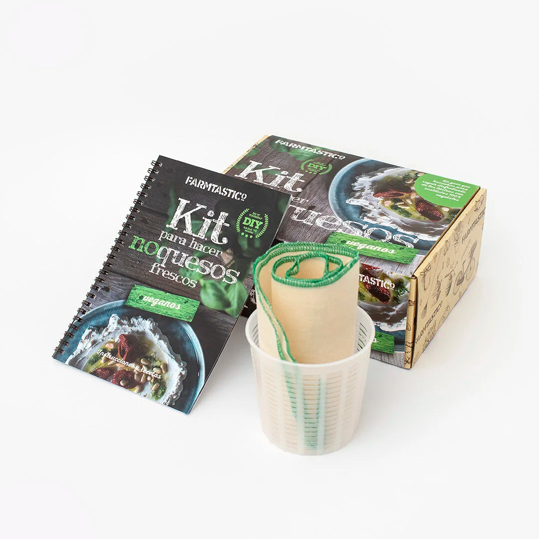 Kit para hacer quesos veganos