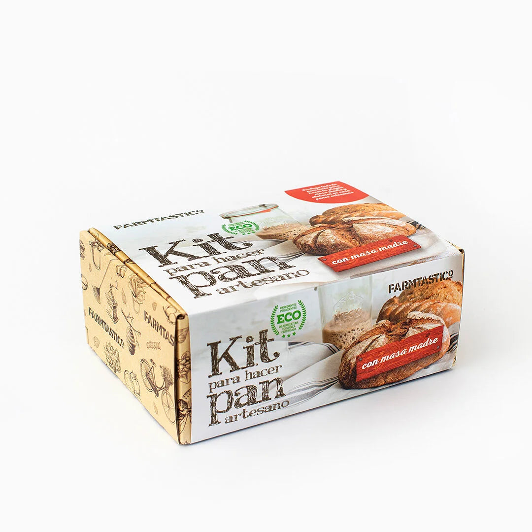 Kit para hacer pan artesano con masa madre