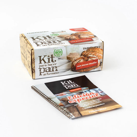 Kit para hacer pan artesano con masa madre