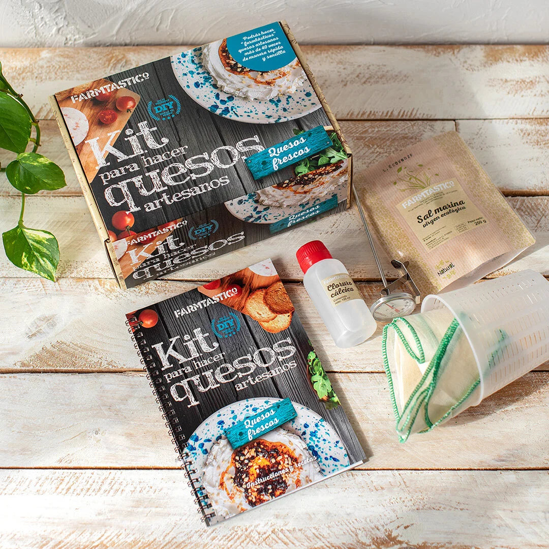 Kit para hacer quesos frescos artesanos