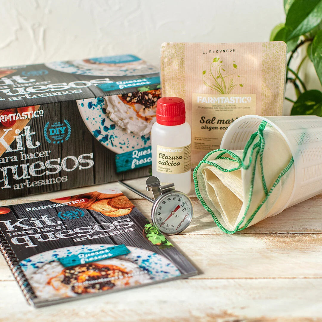 Kit para hacer quesos frescos artesanos
